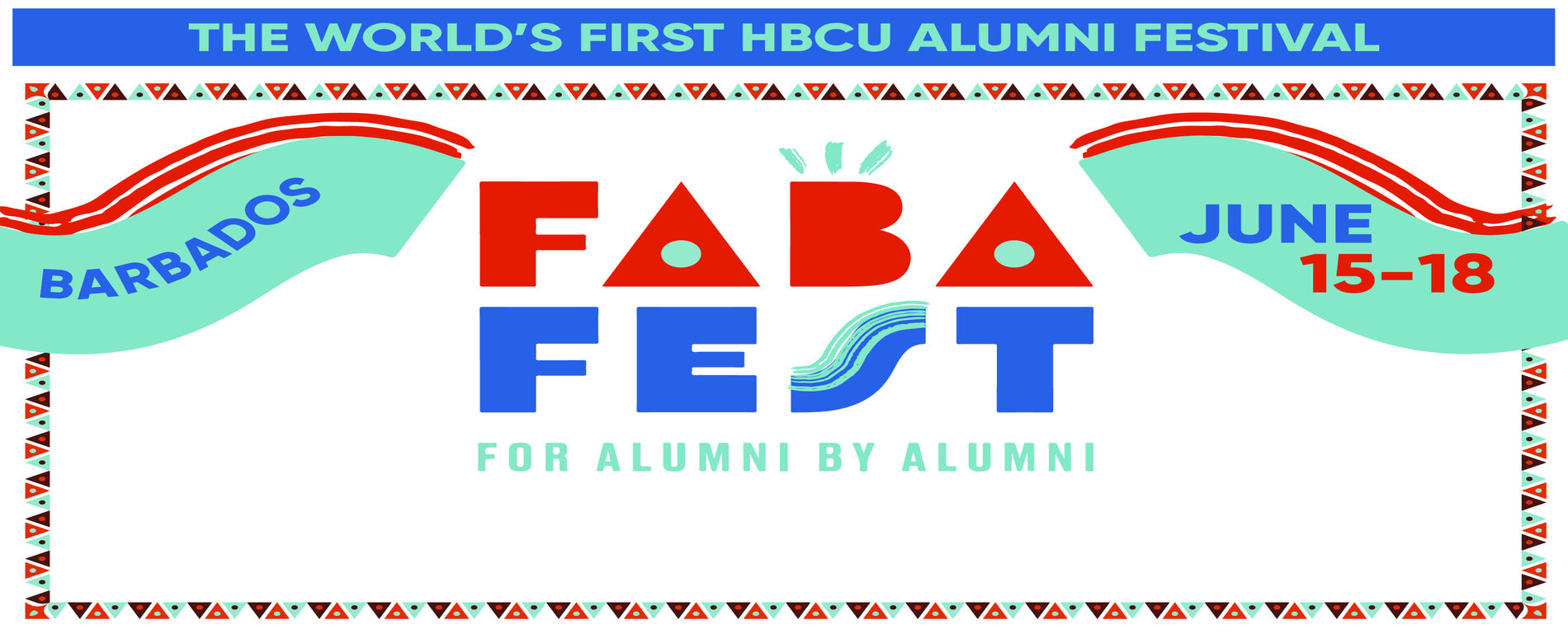 Faba Fest graphic poster